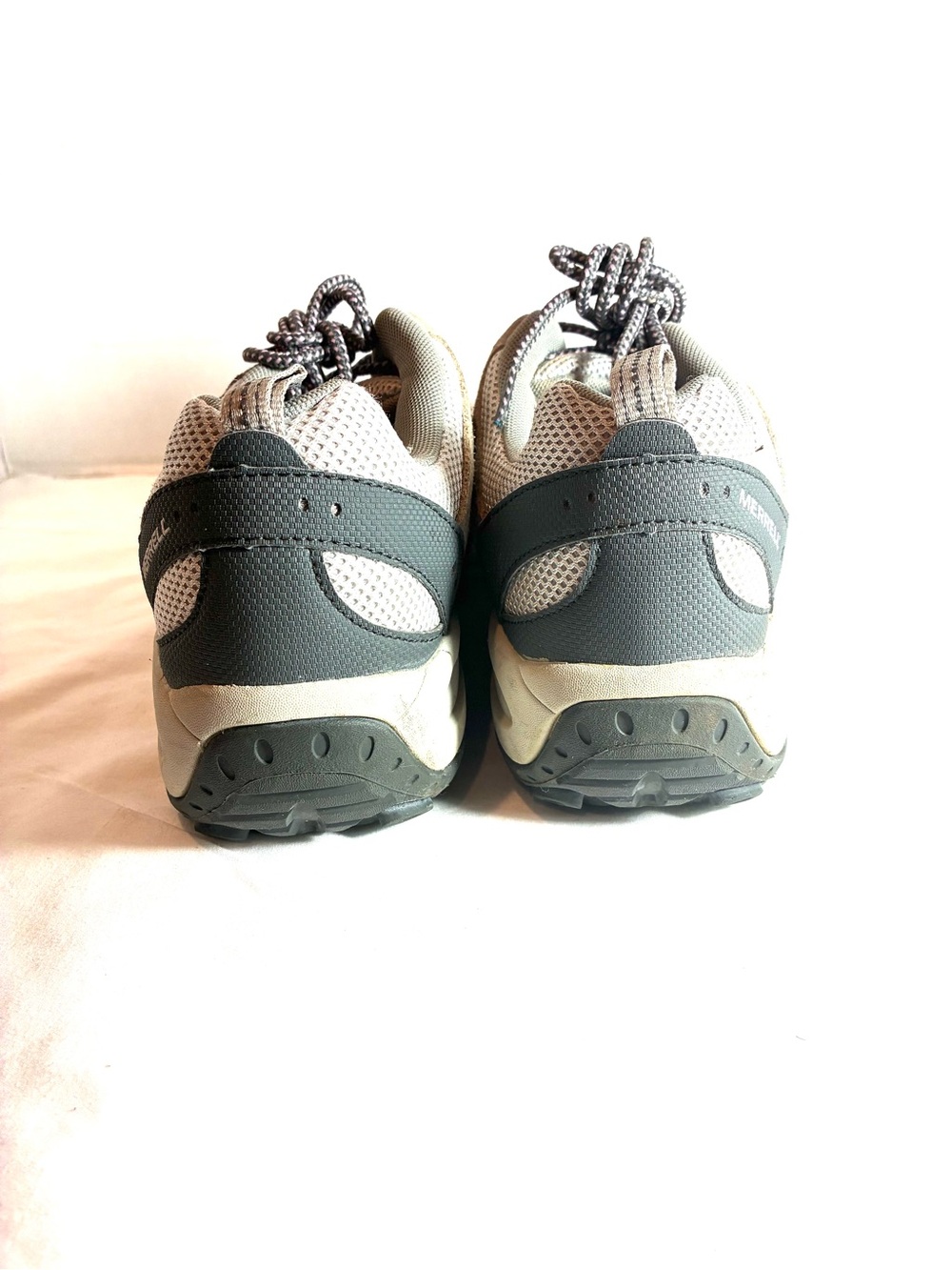 Merrell Women’s Outdoor Hiking Trail Shoes Pewter Lace-Up Comfort Size 11 - Picture 5 of 8